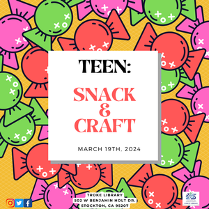 Teen Snack and Craft